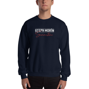 steph morin summertime sweatshirt navy